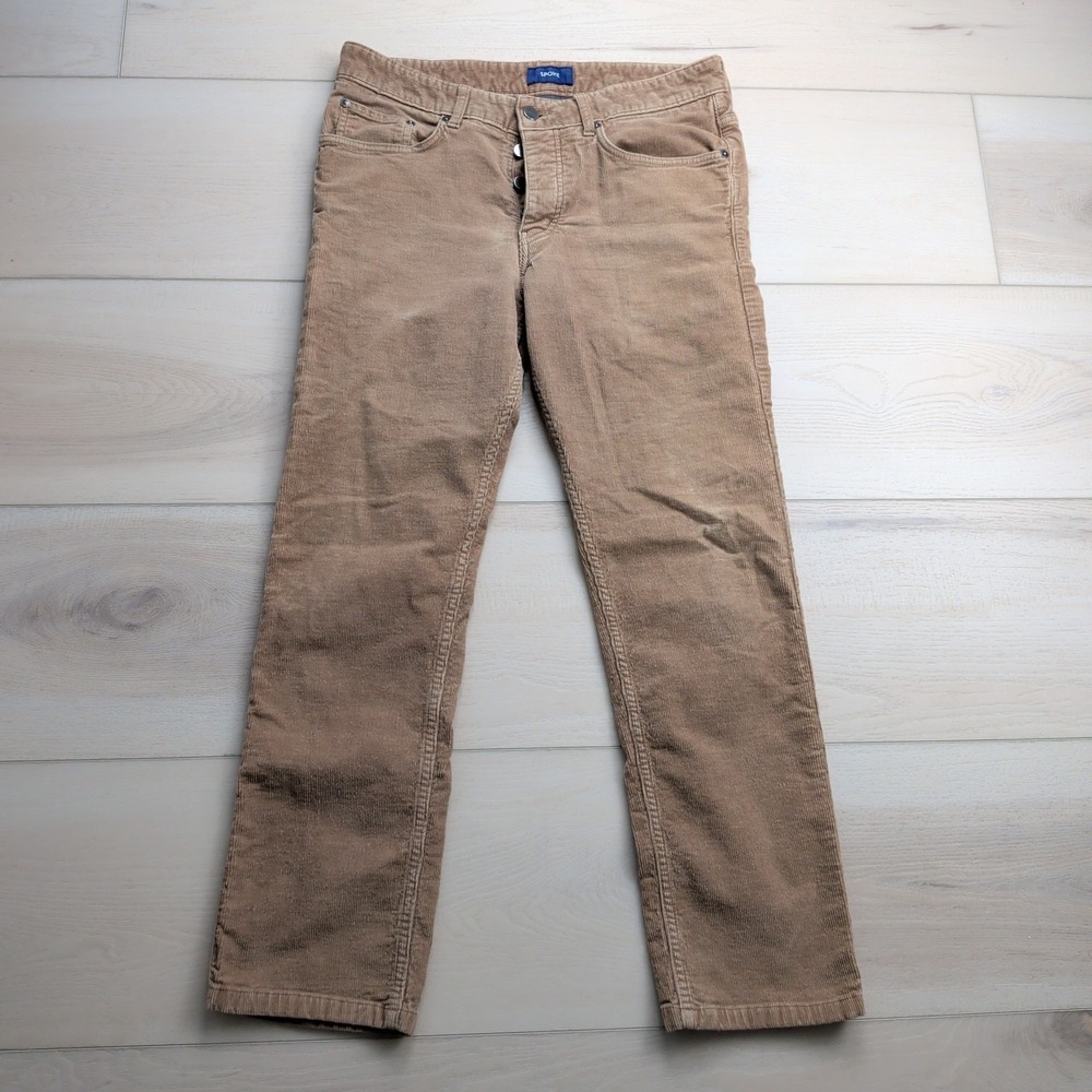 Spoke Corduroy Fives Pants Mens 32x27 Trousers Build A Brown‎ Casual Stretch